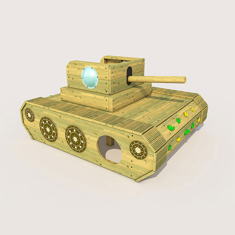 Army Tank Themed Play Unit