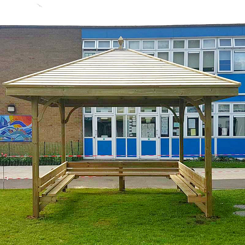 Simple Bench Shelter