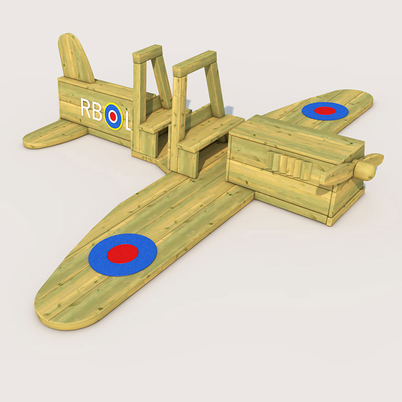 Spitfire Plane Themed Play Unit