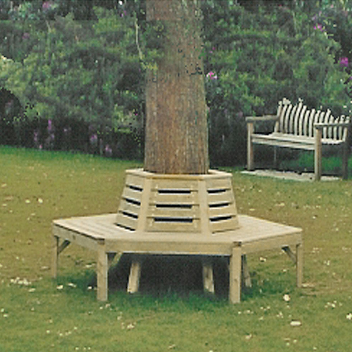 Traditional Round The Tree Seat